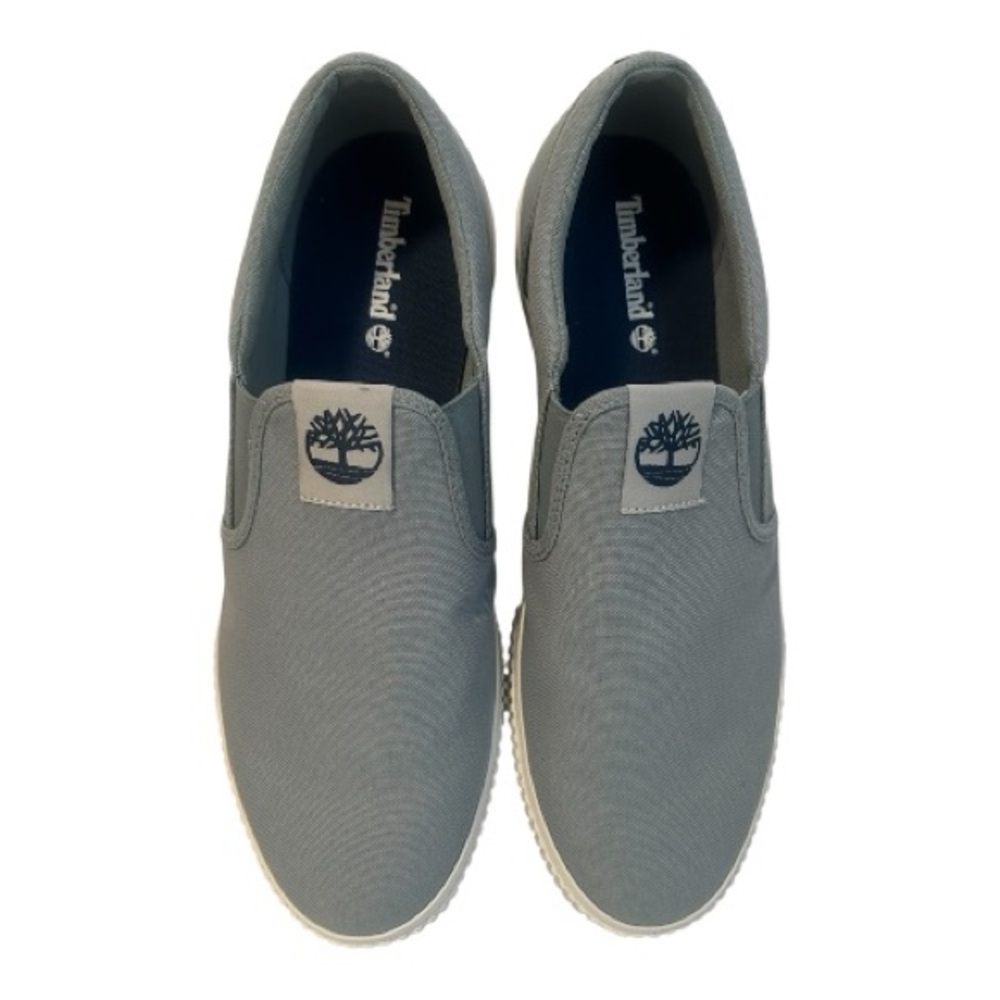 TIMBERLAND men's moccasin-style athletic shoe, light gray, size 11.5, NEW - Picture 2 of 7
